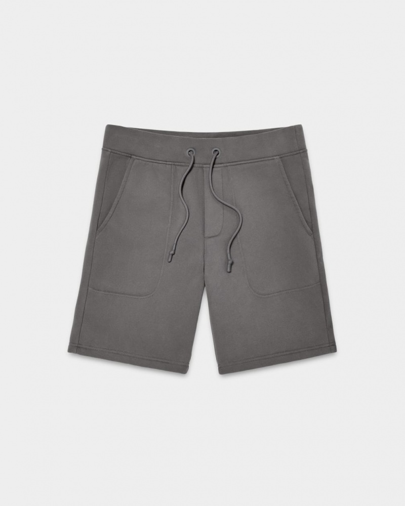 Ugg Ernie Men\'s Shorts Black | DGNQMAT-90