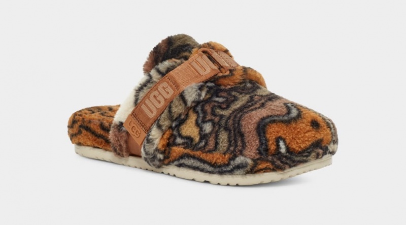 Ugg Fluff It Calio Men's Slippers Multicolor | ERYNSPO-62