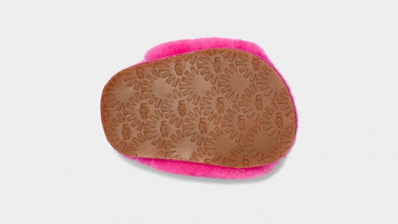Ugg Fluff Yeah And Lovey Kids' Slippers Rose | OAKPNZH-18