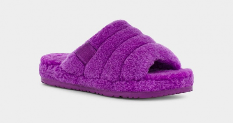 Ugg Fluff You Men's Slippers Purple / Blue | AXJBDYL-96
