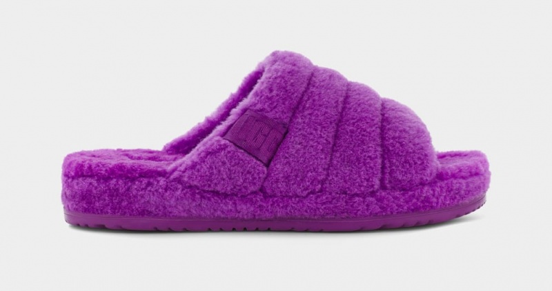 Ugg Fluff You Men\'s Slippers Purple / Blue | AXJBDYL-96