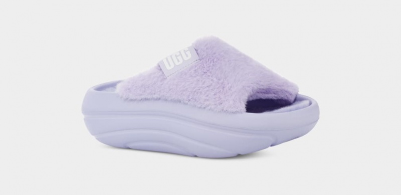 Ugg FoamOplush Women's Slippers Olive | EWCVJDN-86