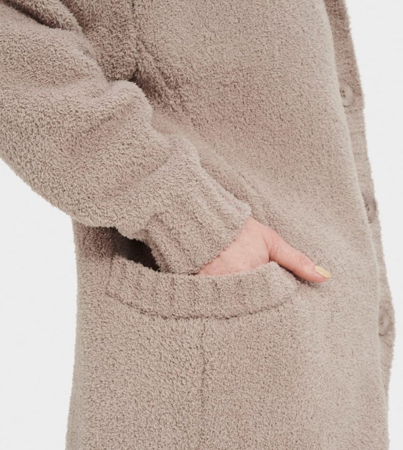 Ugg Franca Travel Women's Cardigan Grey | ILCAQKM-59