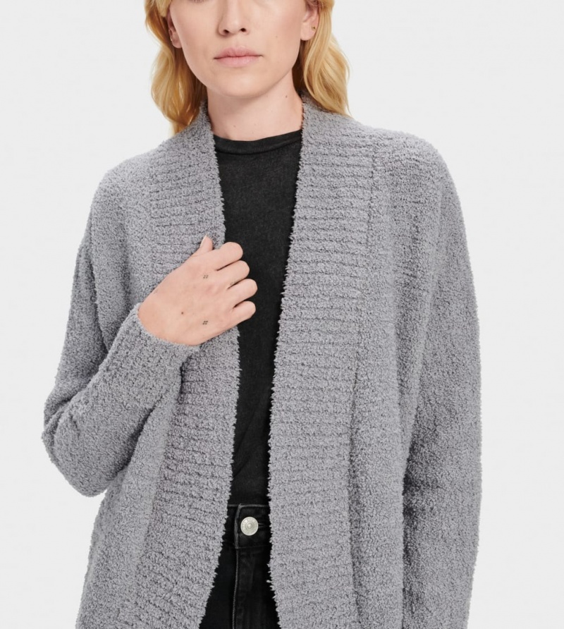 Ugg Fremont Women's Cardigan Grey | QWPABGX-61