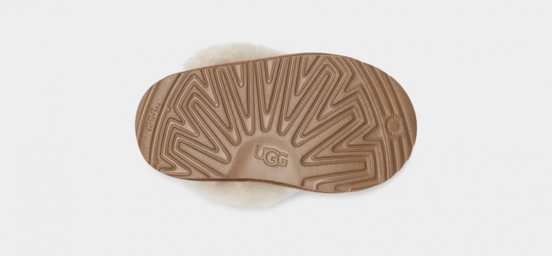 Ugg Funkette Kids' Slippers Brown | LSNZARG-89