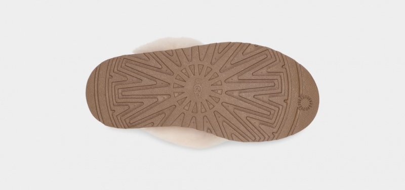 Ugg Funkette Kids' Slippers Brown | SPAHUNT-89