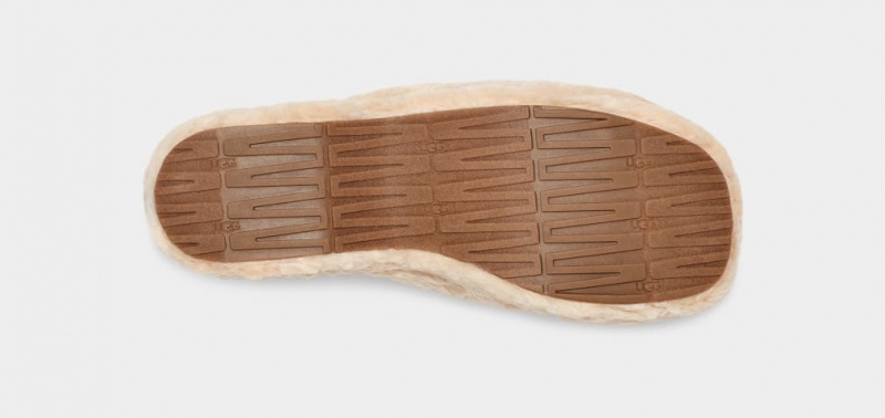 Ugg Fuzz Sugar Women's Clogs Beige | DVJTYPR-78