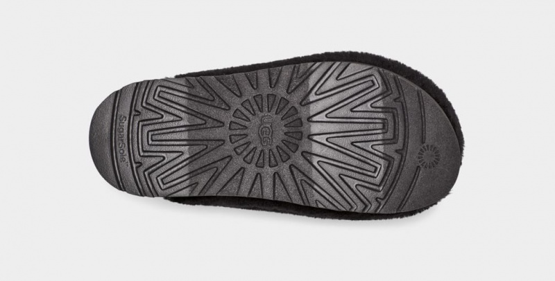 Ugg Fuzz Sugar Women's Slippers Black | EBMXWJI-37