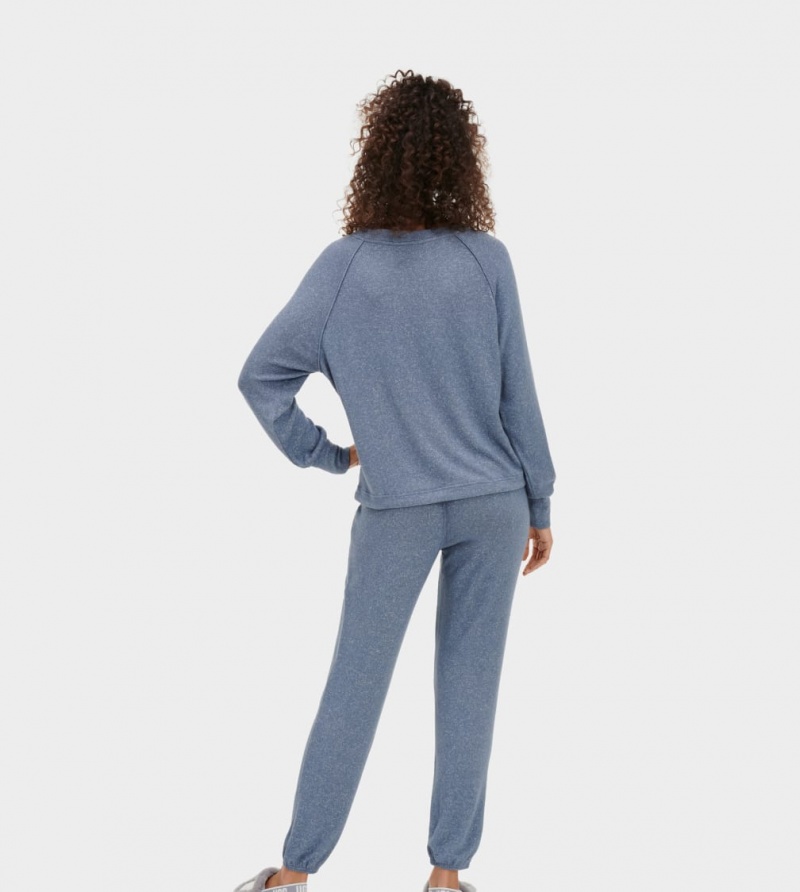 Ugg Gable Set Women\'s Sleepwear Navy | USXPHJW-53