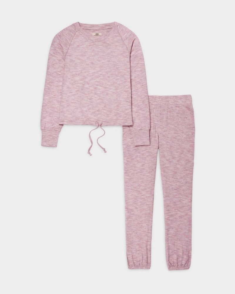 Ugg Gable Set Women's Sleepwear Pink / Multicolor | QXMLATK-97