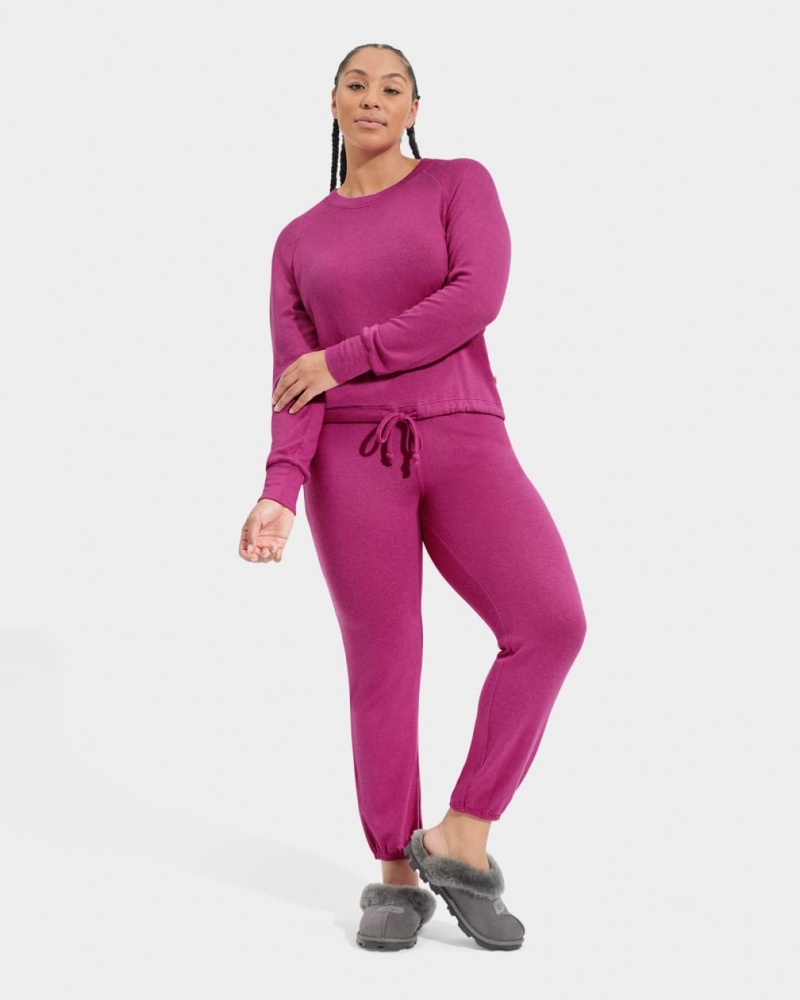 Ugg Gable Set Women\'s Sleepwear Pink | XUMCLBJ-09