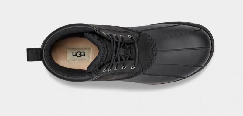Ugg Gatson Mid Men's Boots Black | HNBGRPL-75