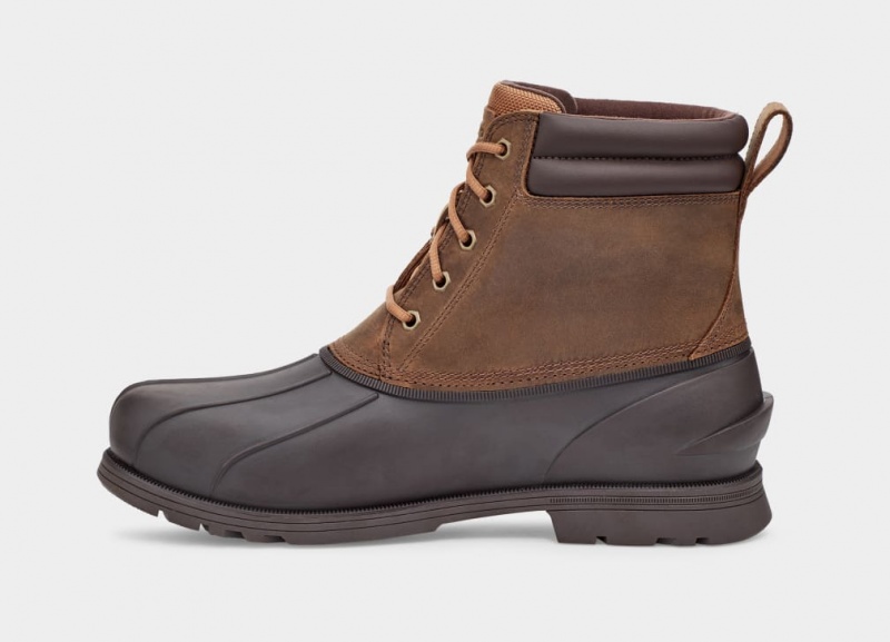 Ugg Gatson Mid Men's Boots Brown | HKAYMTR-78