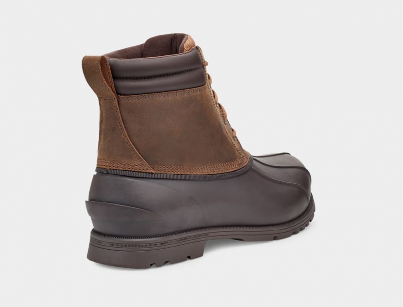 Ugg Gatson Mid Men's Boots Brown | HKAYMTR-78