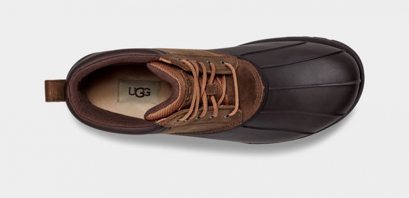 Ugg Gatson Mid Men's Boots Brown | HKAYMTR-78