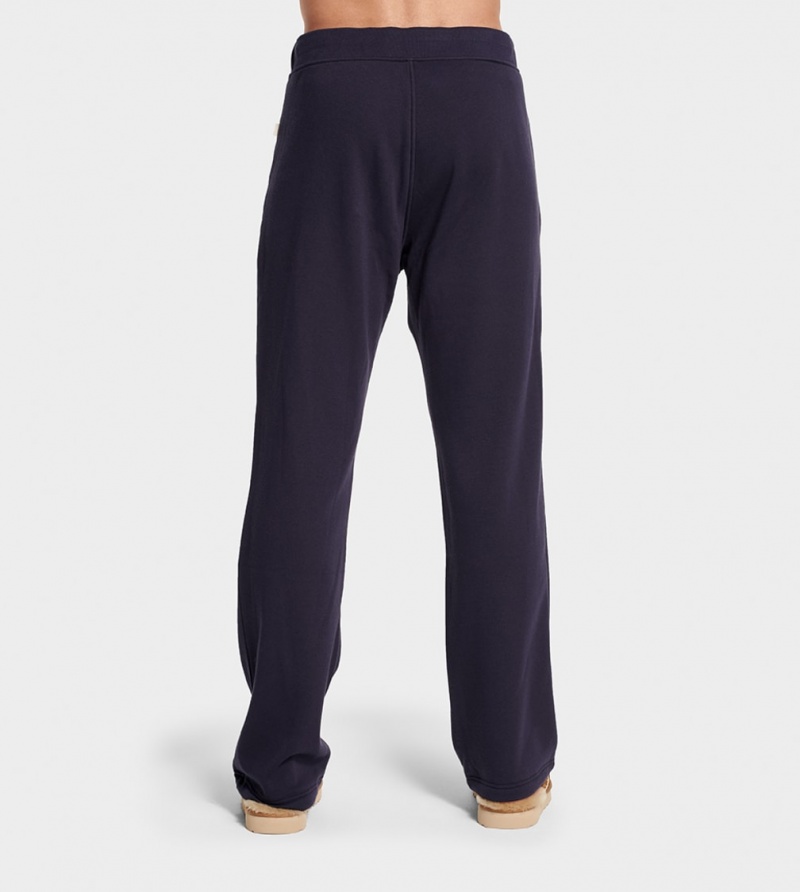 Ugg Gifford Fleeces Men's Pants Navy | URXENZH-62