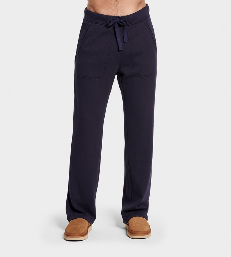 Ugg Gifford Fleeces Men\'s Pants Navy | URXENZH-62