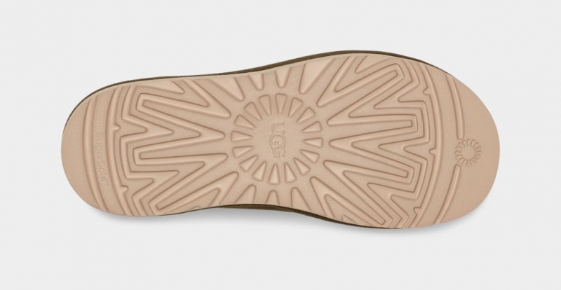 Ugg Goldencoast Men's Slides Green | QWZOBYA-59