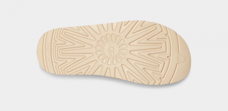 Ugg Goldenstar Cross Women's Slides Brown | UBJIRCN-51