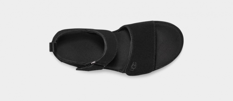 Ugg Goldenstar Kids' Sandals Black | ENGOBQU-68