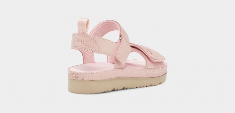 Ugg Goldenstar Kids' Sandals Pink | ADEGJXQ-34