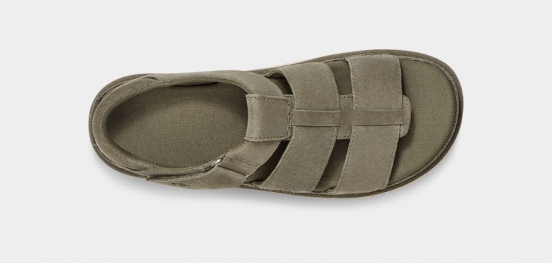 Ugg Goldenstar Strap Women's Sandals Green | XTHVDQE-12