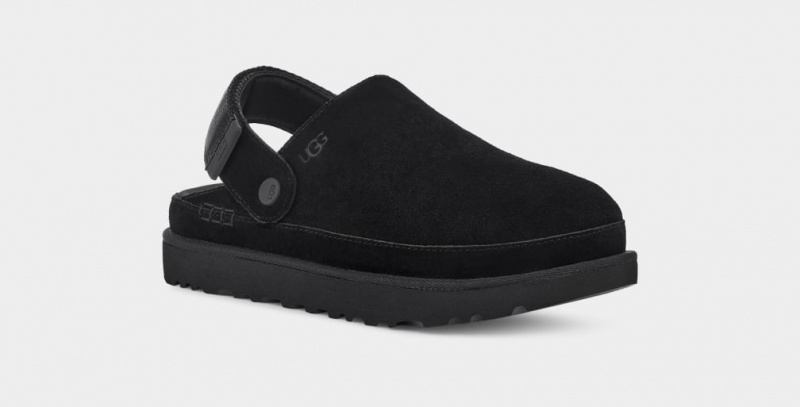 Ugg Goldenstar Women's Clogs Black | PIKMZQG-56