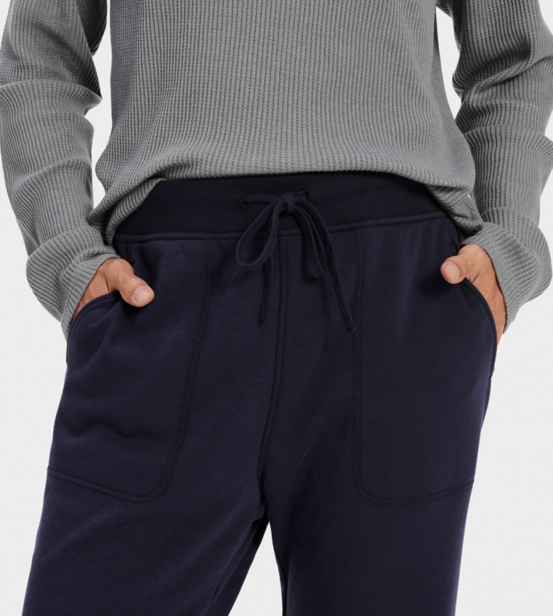 Ugg Hank Men's Jogger Navy | PVQZTJC-53