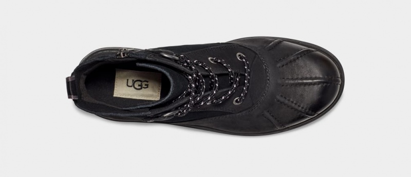 Ugg Hapsburg Duck Women's Boots Black | IEYGFMJ-23