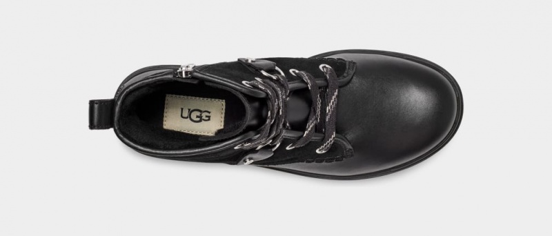 Ugg Hapsburg Hiker Women's Boots Black | PDEFXQW-01