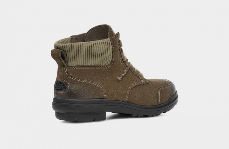 Ugg Hapsburg Women's Ankle Boots Brown | QJVTNKU-52