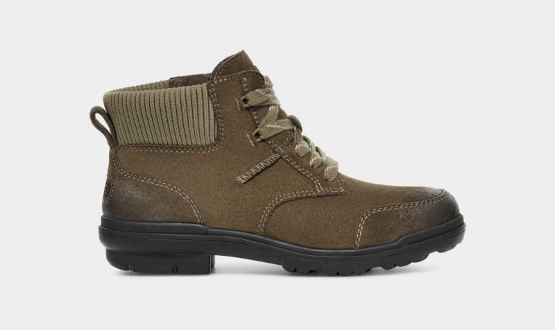 Ugg Hapsburg Women\'s Ankle Boots Brown | QJVTNKU-52