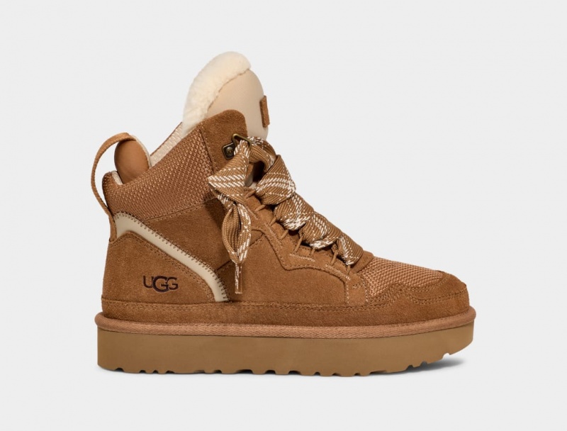 Ugg Highmel Women\'s Sneakers Brown | AKFELWP-31