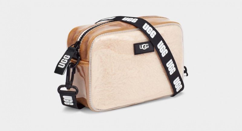 Ugg Janey II Clear Women's Bags Beige | PRVGDHW-79