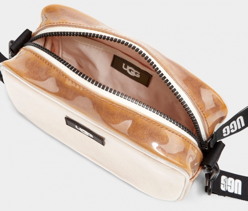 Ugg Janey II Clear Women's Bags Beige | PRVGDHW-79