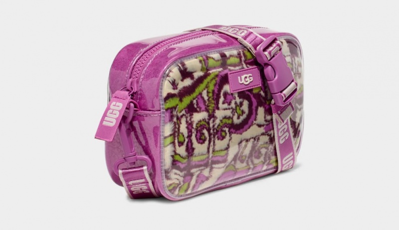 Ugg Janey II Clear Women's Bags Purple | OUWZCRA-54