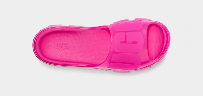 Ugg Jella Clear Women's Slides Pink | BMJSTAW-92