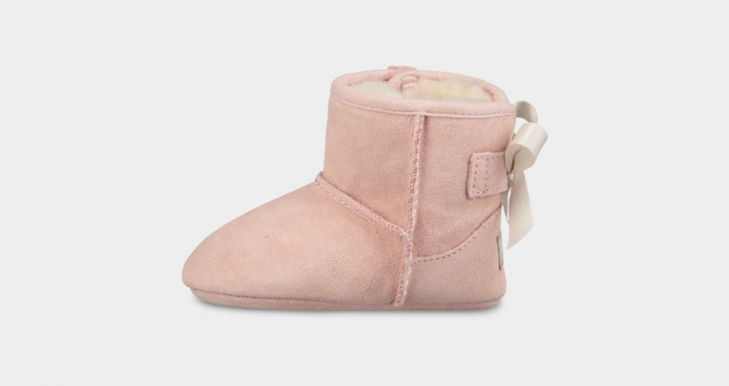 Ugg Jesse Bow II Kids' Boots Pink | WQMJPYS-32