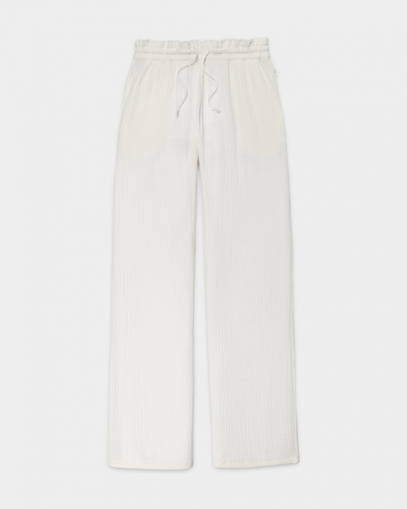 Ugg Karrie Women's Pants White | PEGURTY-85