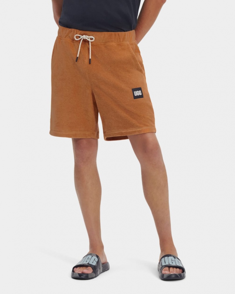 Ugg Kendrix FL Men's Shorts Brown | EXHYGQS-96