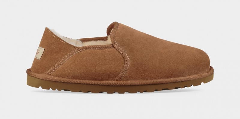 Ugg Kenton Men\'s Moccasins Brown | NJZCVOH-20