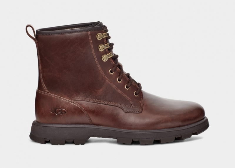 Ugg Kirkson Men\'s Boots Brown | VQCOALE-01