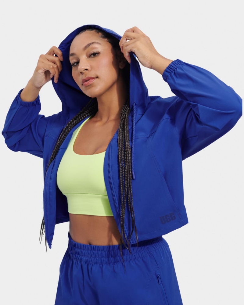 Ugg Koralie Women's Jackets Blue | HIWJMSF-51
