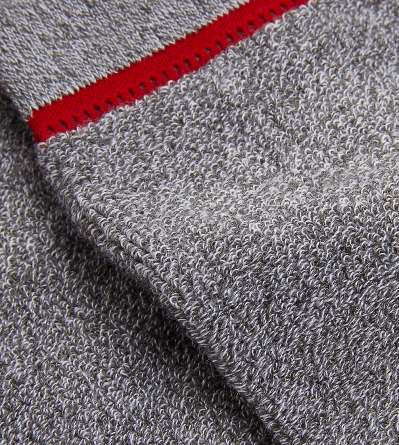 Ugg Kyro Cozy Crew Men's Socks Grey | SDGBFZC-93