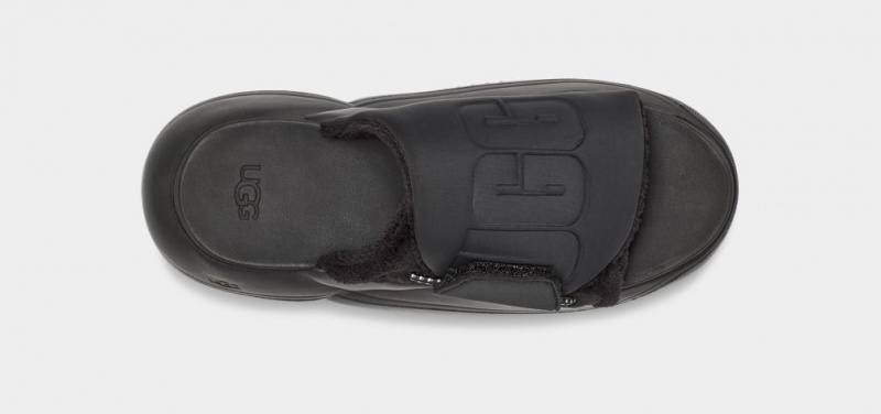 Ugg LA Cloud Women's Slides Black | YMWTVND-29