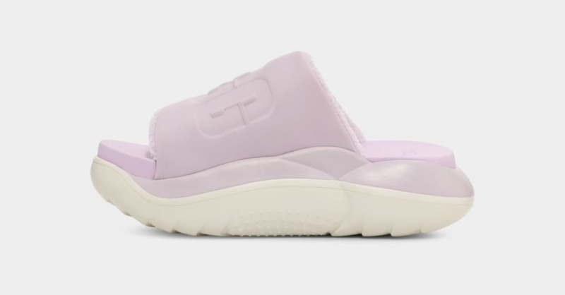 Ugg LA Cloud Women's Slides Lavender | HFKOGLS-60