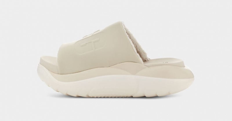 Ugg LA Cloud Women's Slides Light Blue | LWPJKHE-06