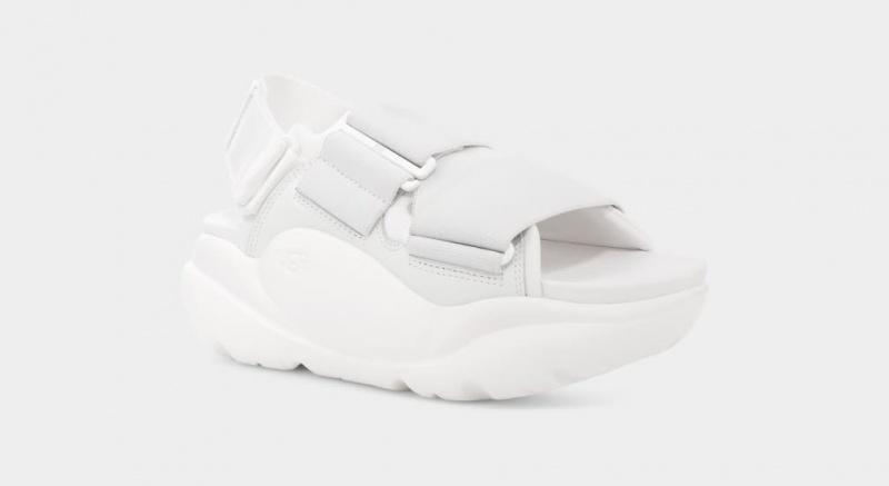 Ugg LA Street Women's Sandals White | FOMRIUC-61