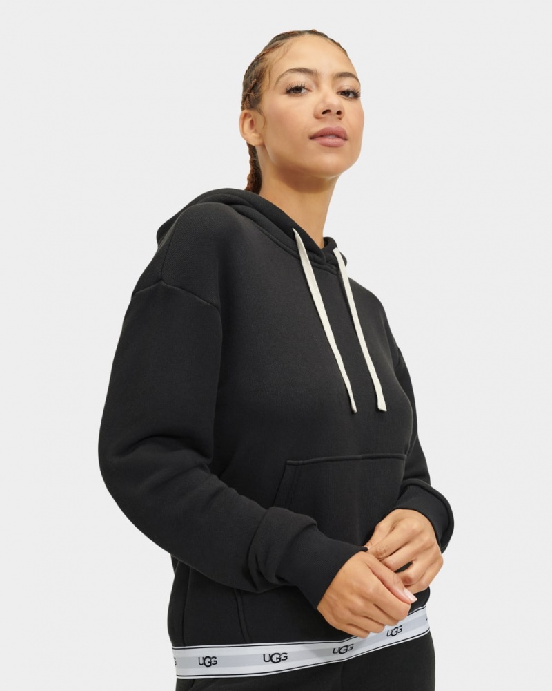 Ugg Lawna Women's Sweatshirt Black | TNKHMGI-47