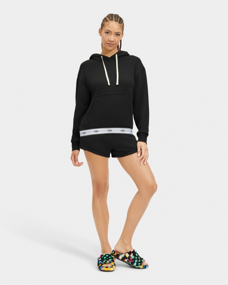 Ugg Lawna Women\'s Sweatshirt Black | TNKHMGI-47